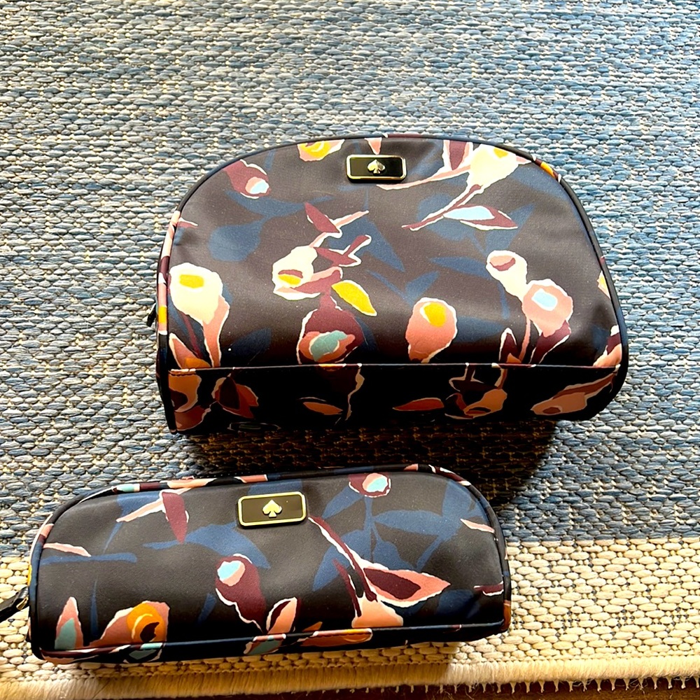 Kate spade toiletry/makeup bags